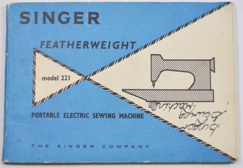 Singer featherweight model 221 - model,