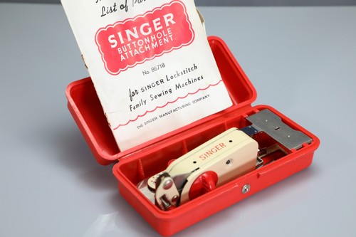 Vintage singer buttonholer - singer,