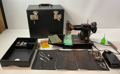 Vintage singer 221kelectric - vintage,